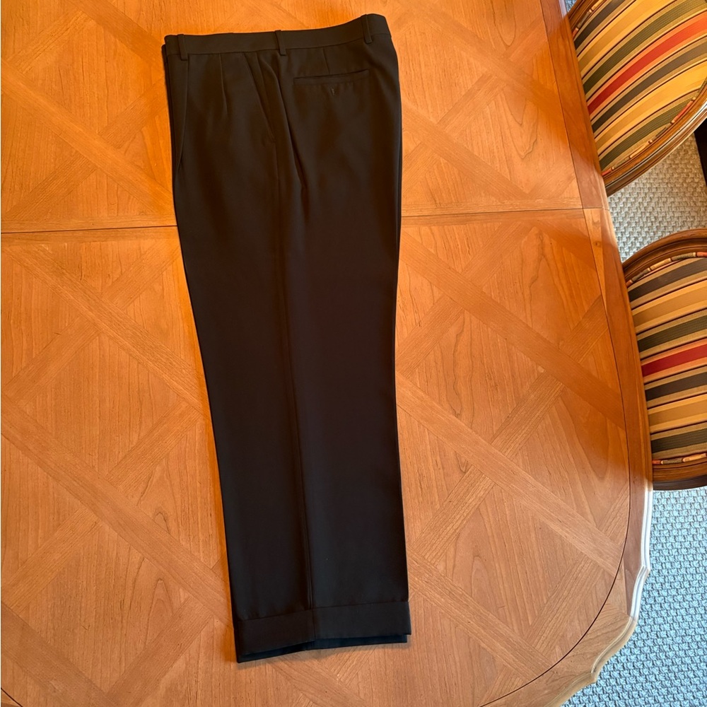 Alan Flusser Classic Black Dress Pants